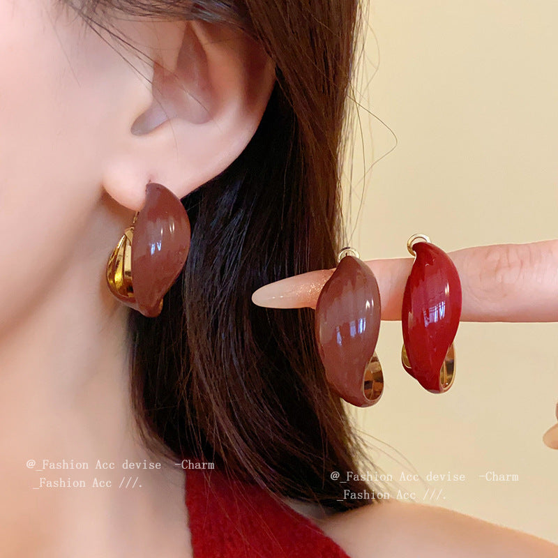 Internet Celebrity Personality Commuting Earrings For Women