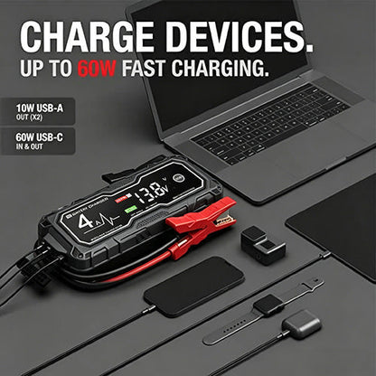 🔥 Limited-Time! 49% OFF 💥 Boost  Tiworld 155 4250A Car Jump Starter — Suitable for 10.0L Gasoline & 8.0L Diesel Engines